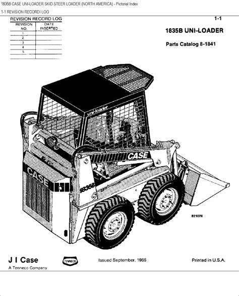 case 1835b uni-loader skid steer operators manual owners maintenance book|Case 1835B, 1845B Skid Steer Loader Operator’s Manual.